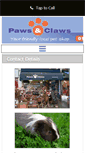 Mobile Screenshot of pawsandclawsportslade.com